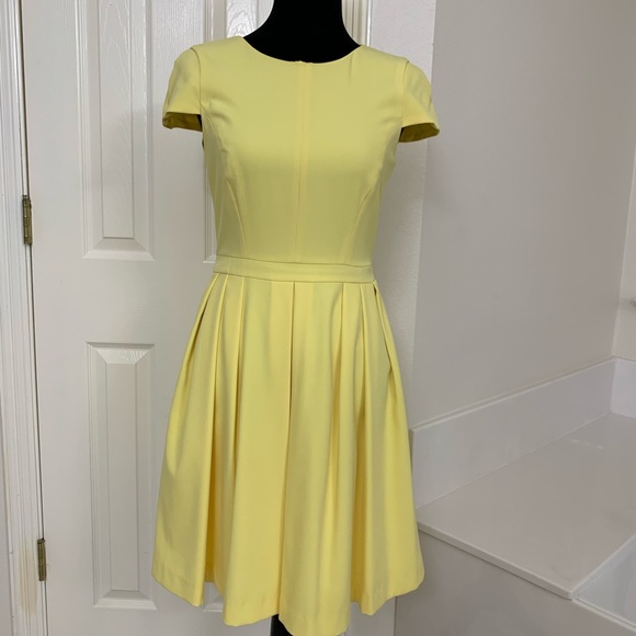 Belle Badgley Mischka Pleated Fit & Flare Dress - Picture 2 of 5